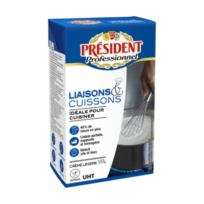 CRÈME LIAISON ET CUISSON PRÉSIDENT