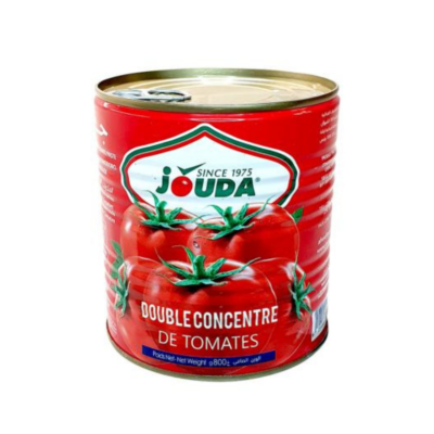 jouda 800 gr DOUBLE CONCENTRE DE TOMATE JOUDA 800GR