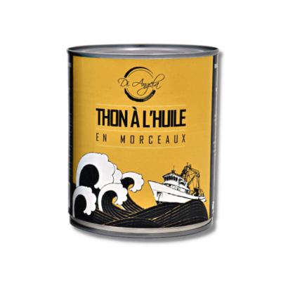 THON A L'HUILE DE TOURNESOL  DI ANGELA 800 GR