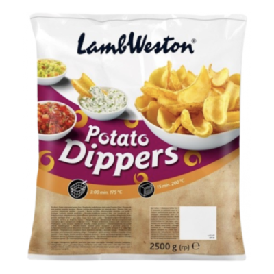 POTATO DIPPERS LAMBWERSTON  2.5KG