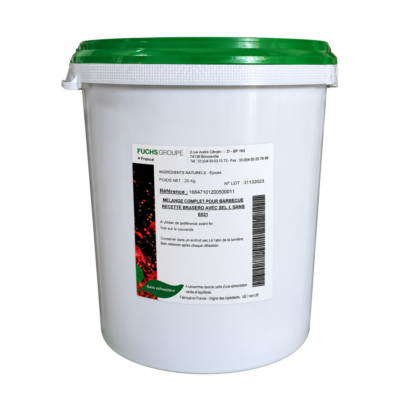 Assaisonnement charcuterie merguez méditerranéenne 25kg